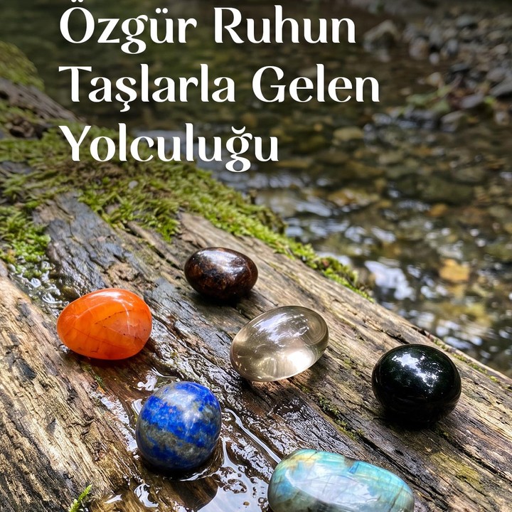 Yay Burcu Doğal Taş Seti – Karton Kutulu