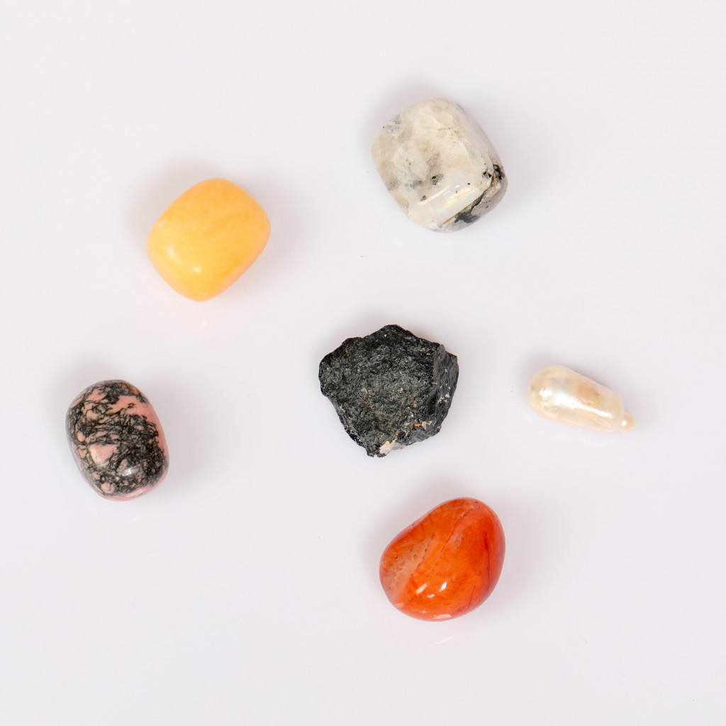 Yengeç Burcu Doğal Taş Seti – Karton Kutulu
