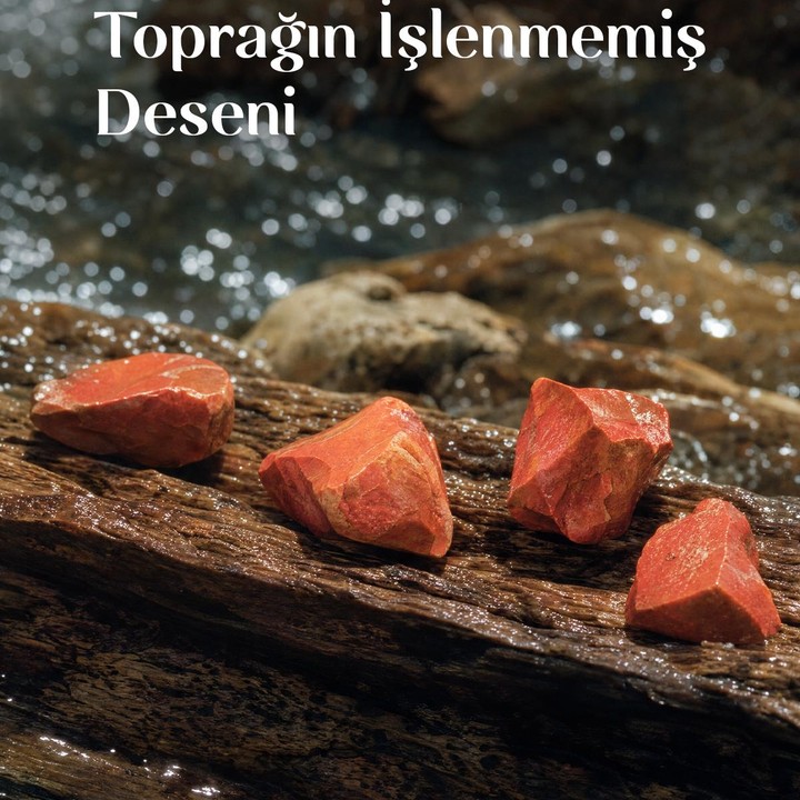 Ham Kırmızı Jasper Taşı Parça