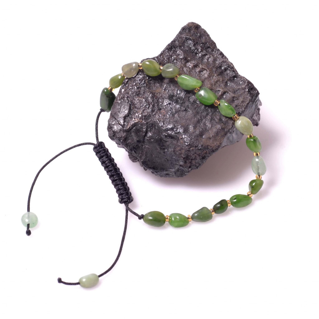 Yeşim Taşı Bileklik - Ayarlamalı