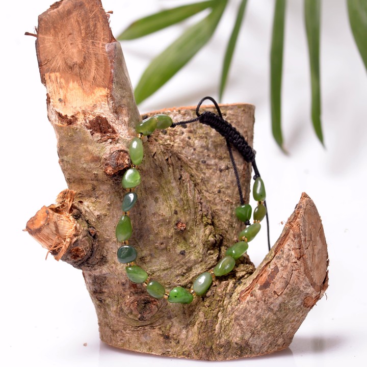 Yeşim Taşı Bileklik - Ayarlamalı - 1