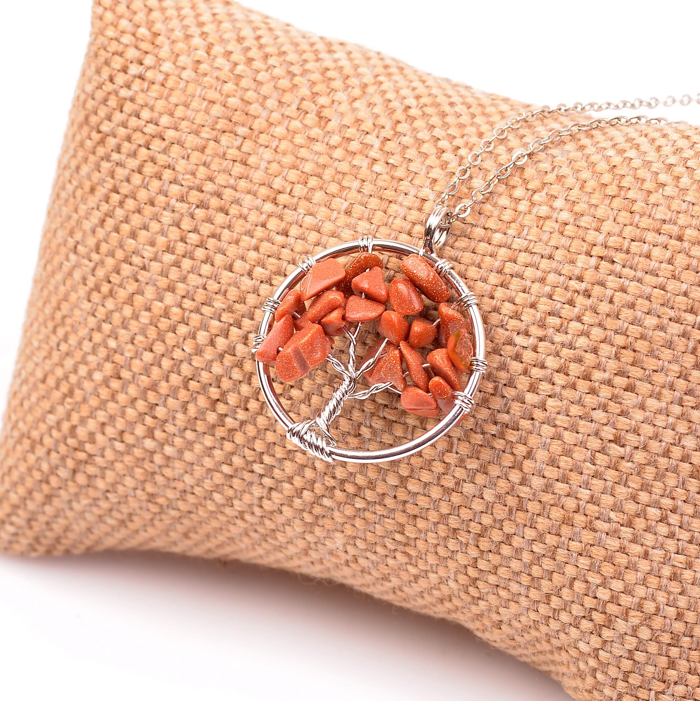 Star Stone Hayat Tree Necklace