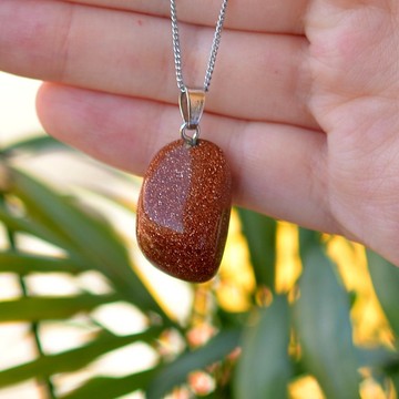 Yıldız Taşı Şekilsiz Kolye - 2