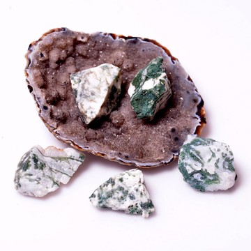 Yosunlu Akik Taşı Ham Kütle - 2