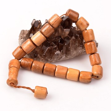 Zeytin Ağacı Efe Tesbihi (14 mm) Kapsül Kesim - 2