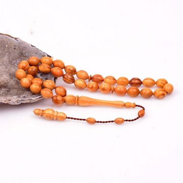 Zeytin Ağacı Tesbih (8*10 mm) - 2